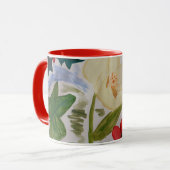Mug Fleurs d'hiver & houx (Devant gauche)