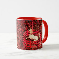 FLEURS D'IMAGINAIRES GOTHIQUES UNICORNES, MOTIFS F