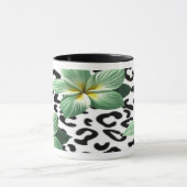 Mug Fleurs d'impression léopard tropicale  (Centre)