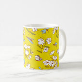 Mug Fleurs d'insectes Papillons : Patte d'été sans joi (Devant droit)