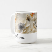 Mug Fleurs d'inspiration : Personnalisées (Devant gauche)