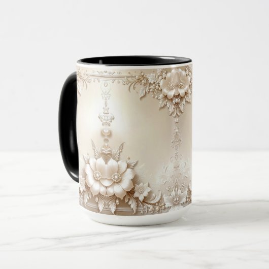 Mug Fleurs d'Ivoire (Devant gauche)