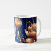Mug Fleurs d'or (Devant droit)