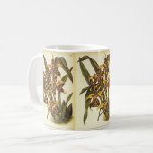 Mug Fleurs d'orchidées Odontoglossum tropicales vintag (Devant gauche)