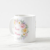 Mug Fleurs Douces pour Maman (Devant gauche)