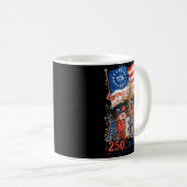 Mug Fleurs du 250e anniversaire des États-Unis d'Améri (Devant droit)