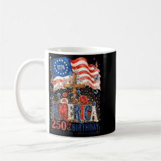 Mug Fleurs du 250e anniversaire des États-Unis d'Améri