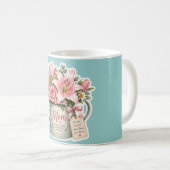 Mug Fleurs du jardin de maman (Devant droit)