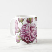 Mug Fleurs du jardin Rose Camellia (Devant gauche)