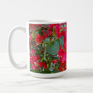Mug Fleurs écarlates : Danse des bougainvillées rouges