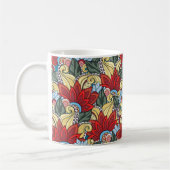 Mug Fleurs Élégantes Et Féminines Et Fleurs (Gauche)