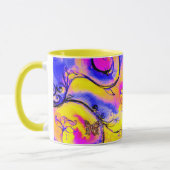 MUG FLEURS ET BUTTERFLITS BLANCS (Gauche)