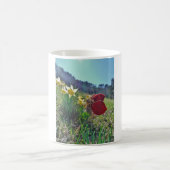 Mug Fleurs et fleurs jaunes (Centre)
