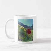 Mug Fleurs et fleurs jaunes (Gauche)