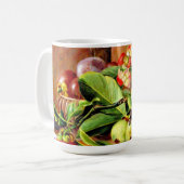 Mug Fleurs et fruits de Mangosteen; Singe de Singapour (Devant gauche)