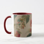 Mug Fleurs et fruits exquis. Style vintage (Gauche)