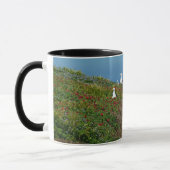 Mug Fleurs et mouettes sur l'île Anacapa (Gauche)