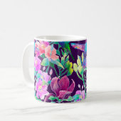 Mug Fleurs et oiseaux exotiques (Devant gauche)
