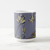 Mug Fleurs et ondulations (Centre)