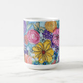 Mug Fleurs et papillons (Centre)