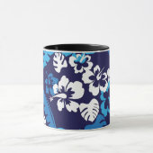 Mug Fleurs Et Plantes Hawaïens (Centre)