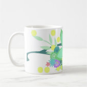 Mug Fleurs et points (Gauche)