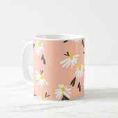 Mug Fleurs étanches : Pétales Délicates, Design Gras (Devant gauche)