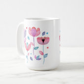 Mug Fleurs Fantaisistes (Devant gauche)
