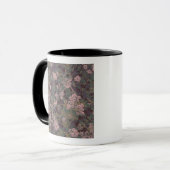 Mug Fleurs, feuilles, et camouflage (Devant gauche)