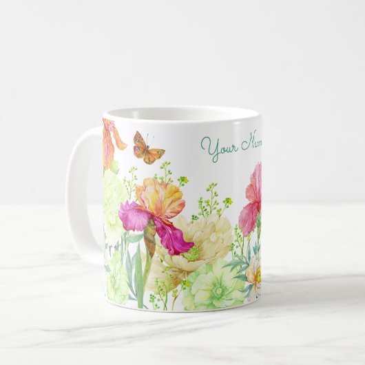 Mug Fleurs fleuries (Devant gauche)