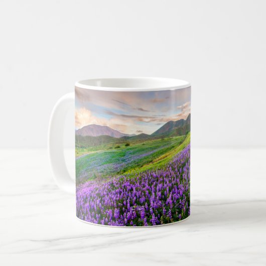 Mug Fleurs | Fleurs sauvages californiens (Devant gauche)