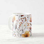 Mug Fleurs Floral Pattern Sublimation-95653 (Devant gauche)