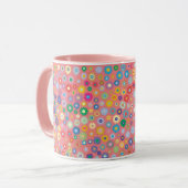 Mug Fleurs florales motif Pink Nature (Devant gauche)