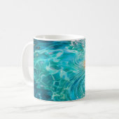 Mug Fleurs flottant sur l'eau (Devant gauche)