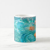 Mug Fleurs flottant sur l'eau (Centre)