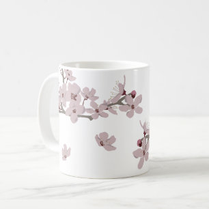 Mug Fleurs flottantes de fleurs de cerisiers