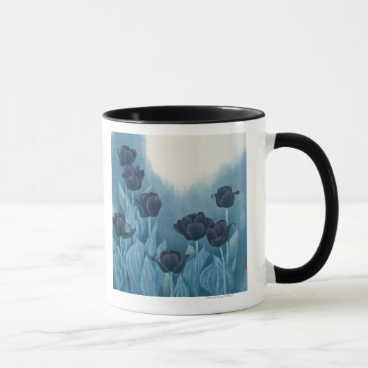 Mug Fleurs foncées (Droite)