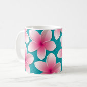 Mug Fleurs frangipani/Plumeria (Devant gauche)