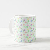 Mug Fleurs géométriques (Devant gauche)