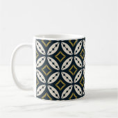Mug Fleurs géométriques sans couture : motif coloré. (Gauche)