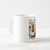 Mug Fleurs Halloween Doberman Pinscher (Devant gauche)
