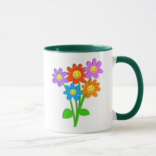 Mug Fleurs heureuses