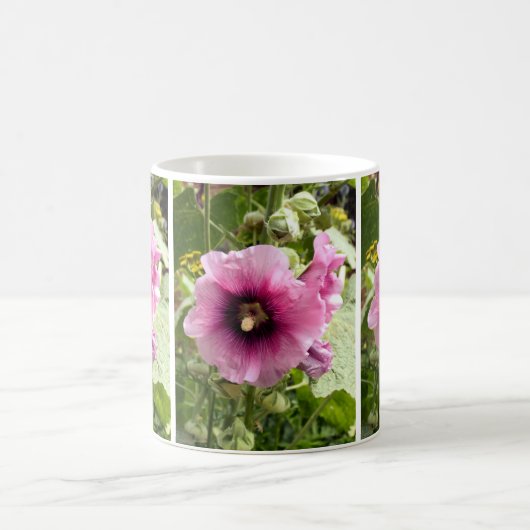 MUG FLEURS HOLLYHOCK (Centre)