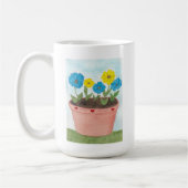 Mug Fleurs Imaginaires dans un Pot de Fleurs avec des (Gauche)