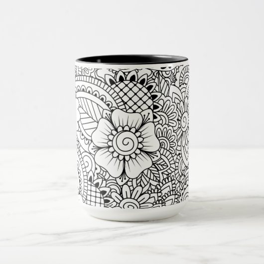 Mug Fleurs inspirées (Centre)