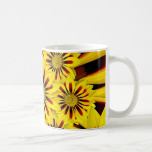 Mug Fleurs Jaune Clair