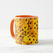 Mug fleurs jaunes (Devant gauche)