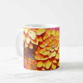 Mug Fleurs jaunes (Devant gauche)