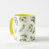 Mug Fleurs jaunes (Devant gauche)