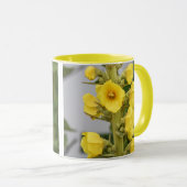 Mug Fleurs Jaunes (Devant droit)